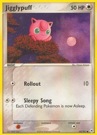 Jigglypuff 63/101 - Hidden Legends