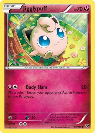 Jigglypuff 88/146 - XY