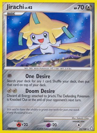 Jirachi 31/146 - Legends Awakened