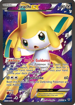 Jirachi-EX 98/101 - Plasma Blast Holofoil