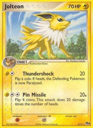 Jolteon 3/17 - POP Series 3 Holofoil