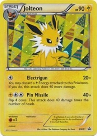 Jolteon BW91/101 - BW Black Star Promos Holofoil