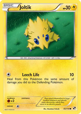 Joltik 45/114 - Black & White