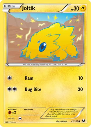 Joltik 41/108 - Dark Explorers