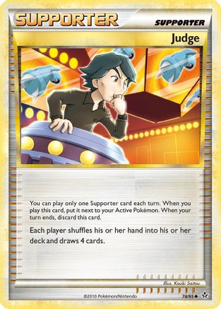Judge 78/95 - Unleashed Reverse Holofoil