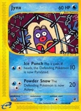 Jynx 83/165 - Expedition Base Set Reverse Holofoil