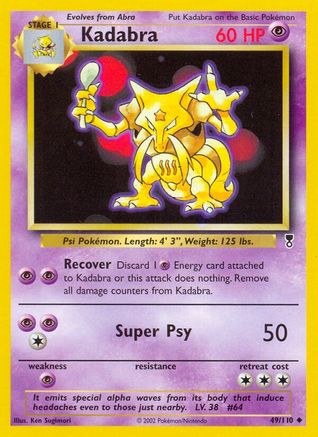 Kadabra 49/110 - Legendary Collection