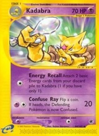 Kadabra 84/165 - Expedition Base Set Reverse Holofoil