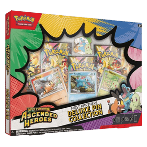POKEMON Ascended Heroes First Partners Deluxe Pin Collection