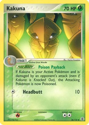 Kakuna 36/112 - FireRed & LeafGreen