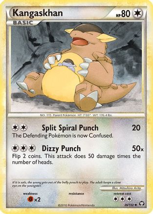 Kangaskhan 36/102 - Triumphant