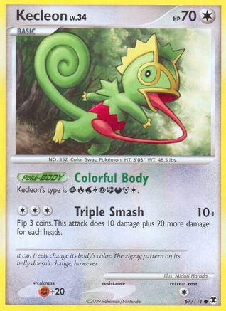 Kecleon 67/111 - Rising Rivals