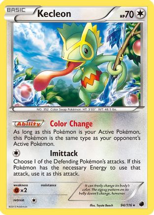 Kecleon 94/116 - Plasma Freeze