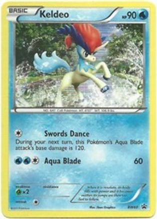 Keldeo - BW60 (Tinsel Holo) BW60 - Black and White Promos Holofoil