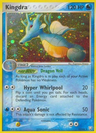 Kingdra 12/109 - Team Rocket Returns Holofoil