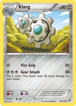 Klang 89/135 - Plasma Storm Reverse Holofoil