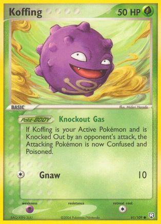 Koffing 61/109 - Team Rocket Returns