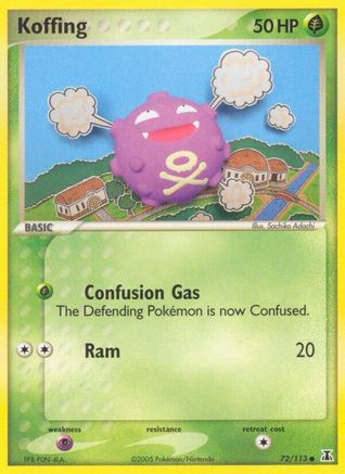 Koffing 72/113 - Delta Species