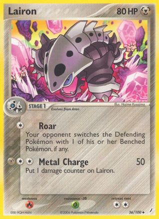 Lairon 36/100 - Crystal Guardians Reverse Holofoil