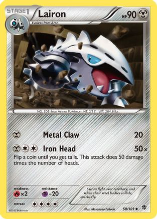 Lairon 58/101 - Plasma Blast Reverse Holofoil