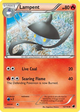 Lampent 15/116 - Plasma Freeze Reverse Holofoil