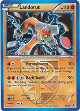 Landorus BW79/101 - BW Black Star Promos Holofoil