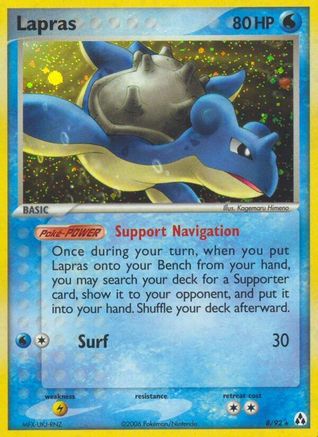 Lapras 8/92 - Legend Maker Holofoil