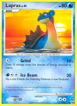 Lapras 79/127 - Platinum Reverse Holofoil