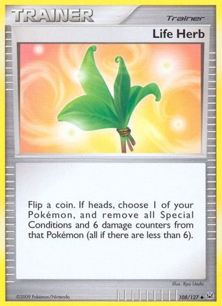 Life Herb 108/127 - Platinum Reverse Holofoil