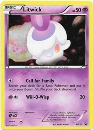 Litwick BW27/101 - BW Black Star Promos Holofoil