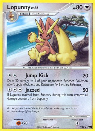 Lopunny 9/17 - POP Series 9 Holofoil