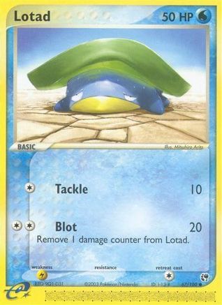 Lotad 67/100 - Sandstorm