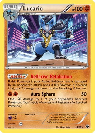 Lucario 64/99 - Next Destinies Holofoil