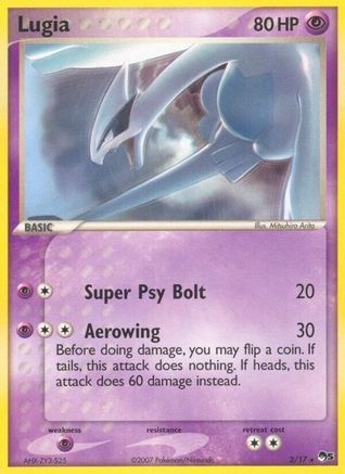 Lugia 2/17 - POP Series 5 Holofoil