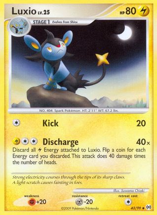 Luxio 43/99 - Arceus