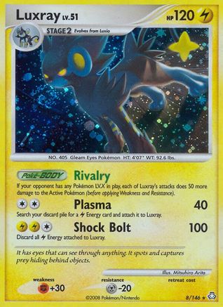 Luxray 8/146 - Legends Awakened Holofoil