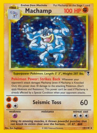 Machamp 15/110 - Legendary Collection Reverse Holofoil