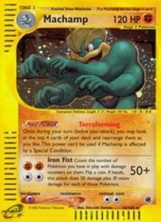 Machamp 16/165 - Expedition Base Set Holofoil