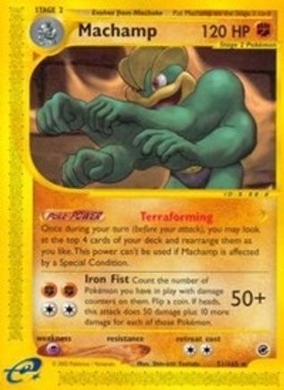 Machamp 51/165 - Expedition Base Set Reverse Holofoil