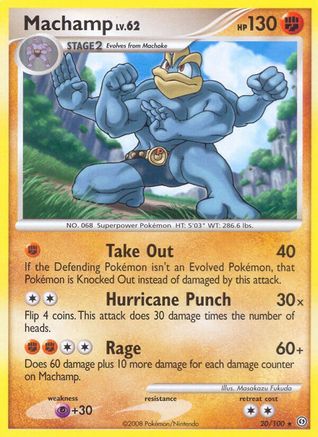 Machamp 20/100 - Stormfront