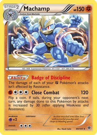 Machamp 49/101 - Plasma Blast Holofoil