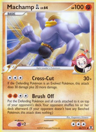 Machamp GL 46/111 - Rising Rivals Reverse Holofoil