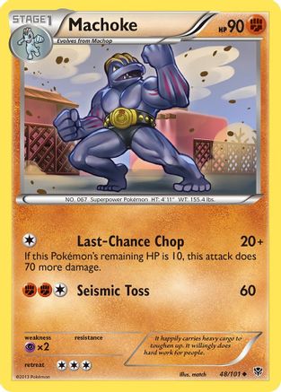 Machoke 48/101 - Plasma Blast