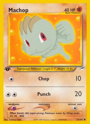 Machop 73/105 - Neo Destiny Unlimited