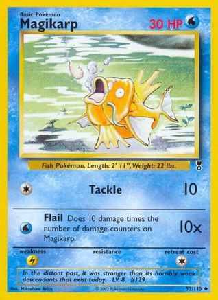 Magikarp 52/110 - Legendary Collection