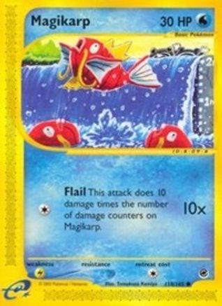 Magikarp 118/165 - Expedition Base Set Reverse Holofoil