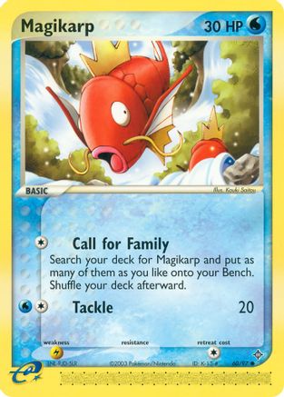 Magikarp 60/97 - Dragon Reverse Holofoil