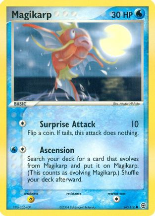 Magikarp 67/112 - FireRed & LeafGreen Reverse Holofoil