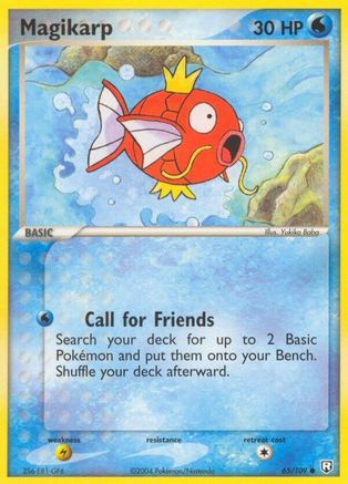 Magikarp 65/109 - Team Rocket Returns Reverse Holofoil