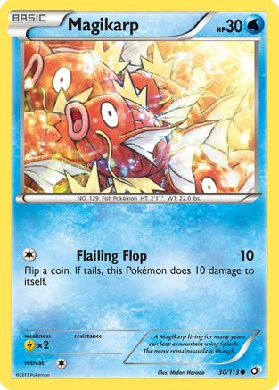 Magikarp 30/113 - Legendary Treasures Reverse Holofoil